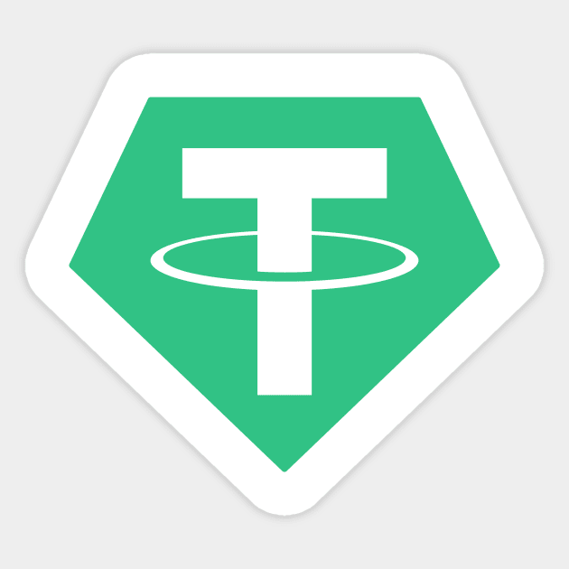 Tether Sticker by Z1